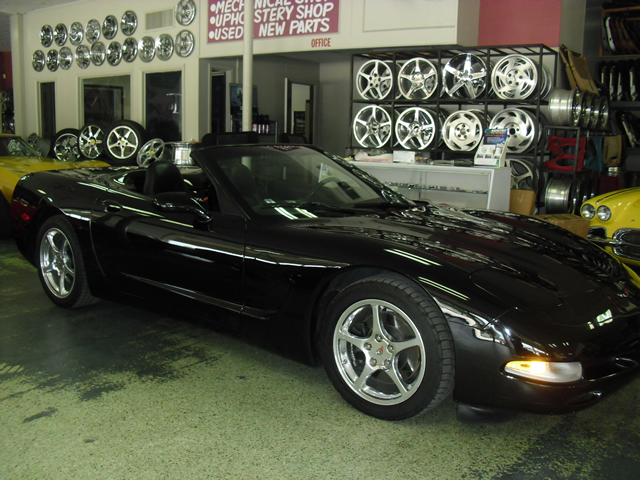 1998 Black Corvette