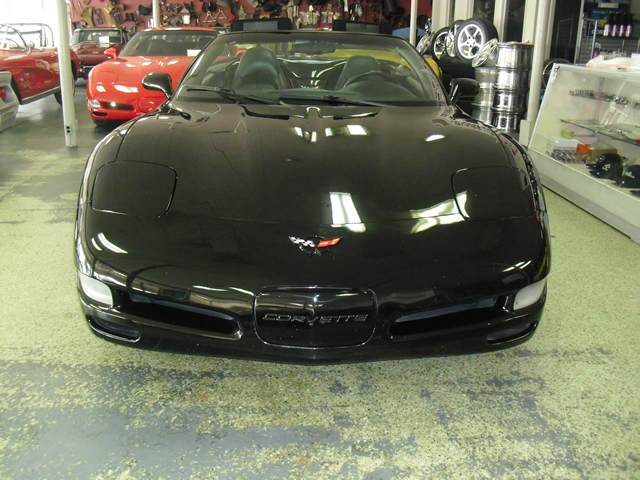 1998 Black Corvette