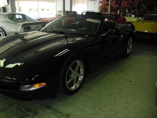 1998 Black Corvette