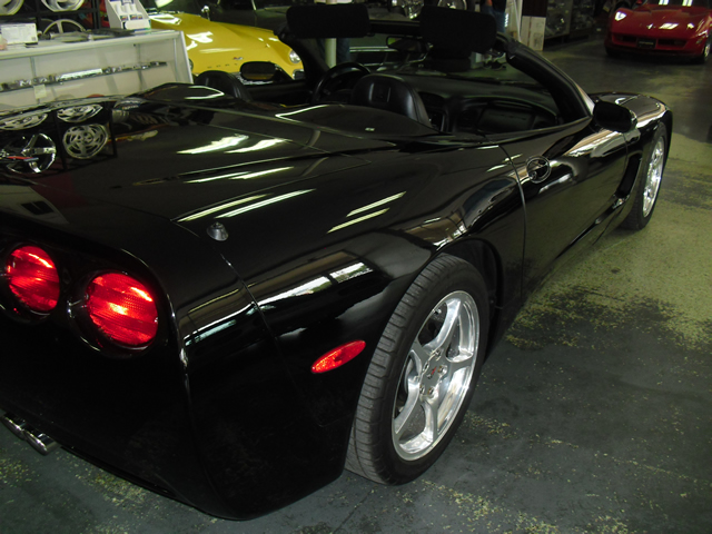 1998 Black Corvette